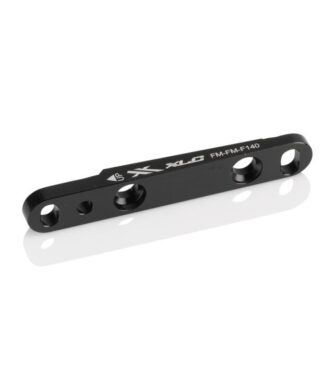 Adaptador de freno delantero XLC BR-X67 FLAT MOUNT 140/160MM negro/plata