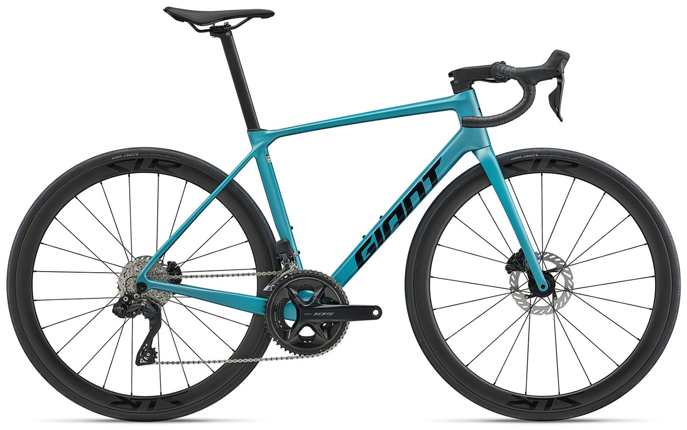 Giant TCR 105 Di2 carbon wheels
