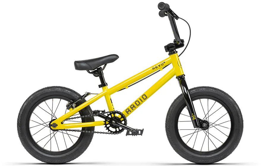 Kids 14 Inch Yellow Bike Rental Mallorca