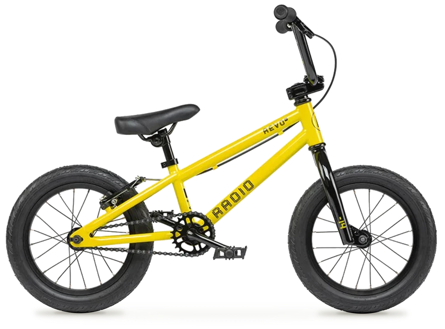 Kids 14 Inch Yellow Bike Rental Mallorca